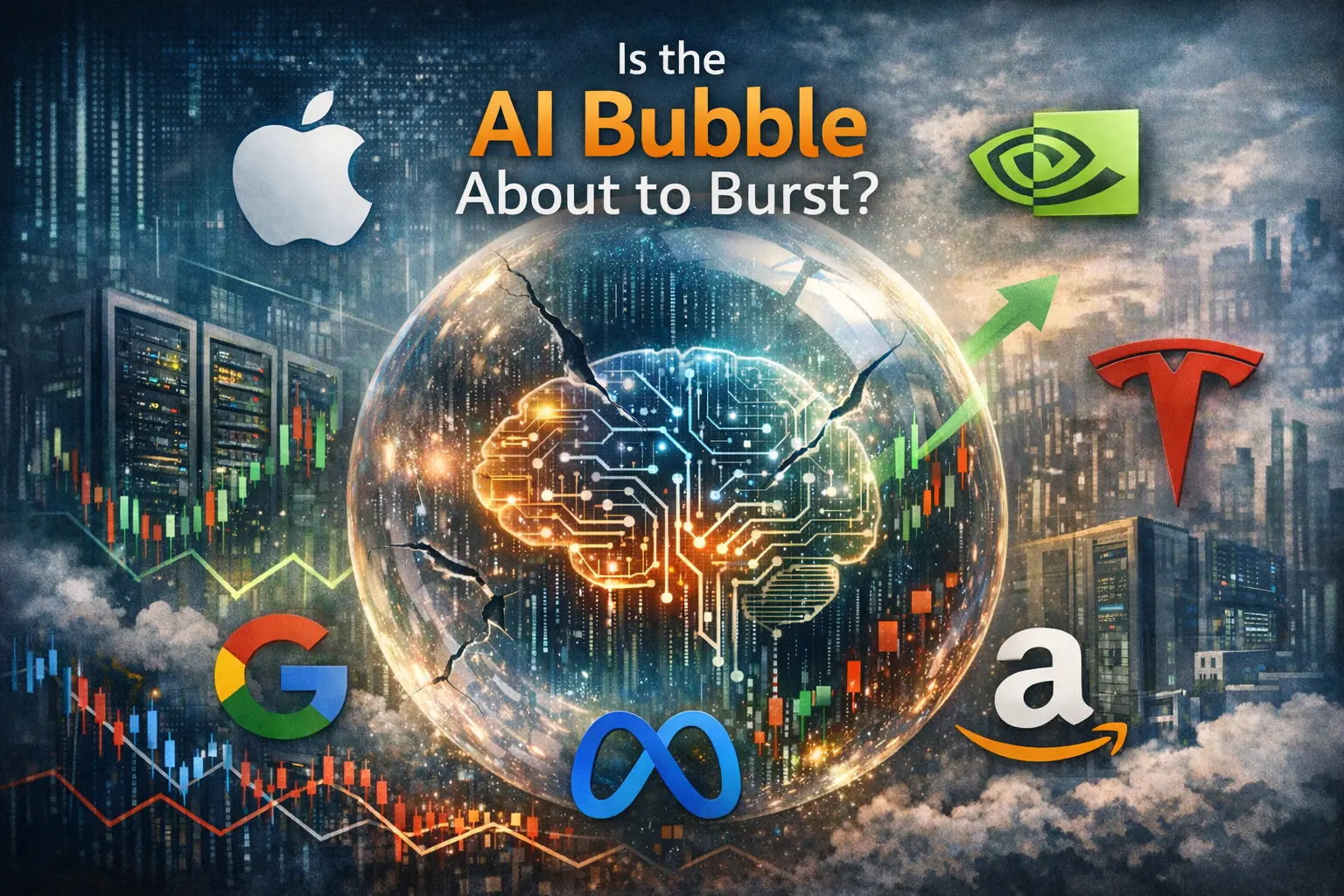 AI bubble burst, nvidia, microsoft, amazon, google, apple